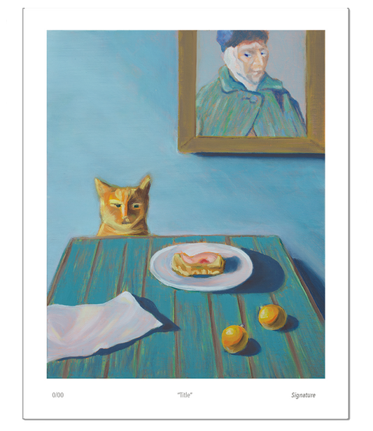 "Sensitive Subject" Hand-Signed Limited Editions